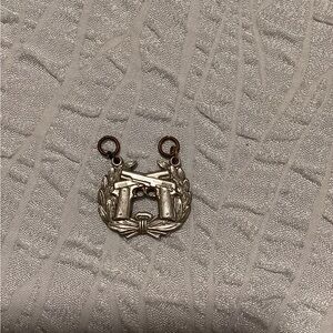 Silver and Brown Women's Accessory